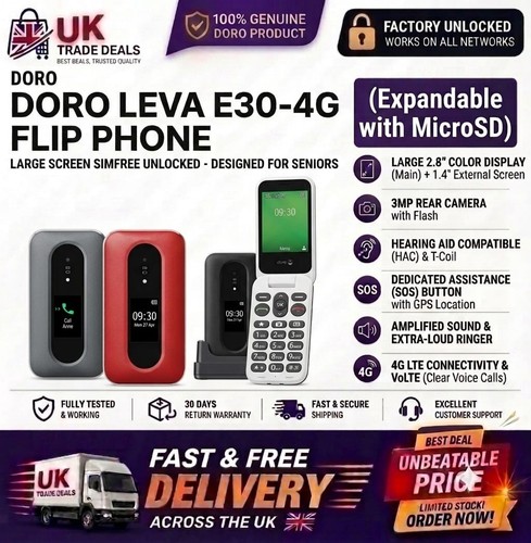 Doro leva e30 telefono a - leva,